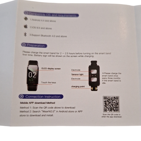 Medibio Health & Fitness Tracker NWT - Picture 6 of 6